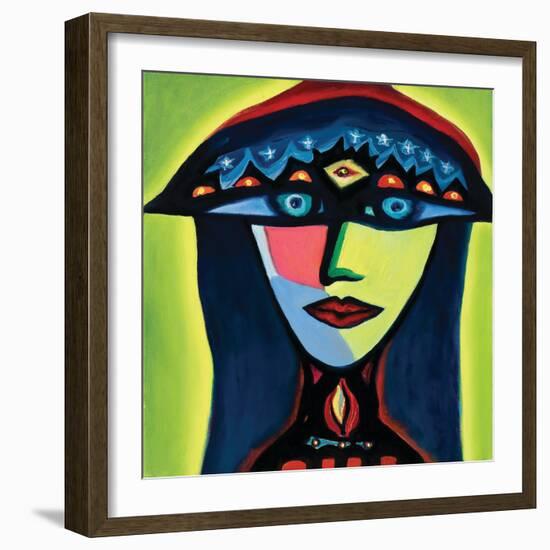 Isabella, the Polish Gypsy, 2007-Carolyn Mary Kleefeld-Framed Giclee Print