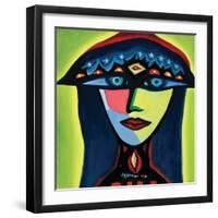 Isabella, the Polish Gypsy, 2007-Carolyn Mary Kleefeld-Framed Giclee Print