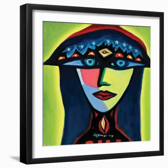 Isabella, the Polish Gypsy, 2007-Carolyn Mary Kleefeld-Framed Giclee Print