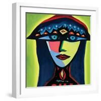 Isabella, the Polish Gypsy, 2007-Carolyn Mary Kleefeld-Framed Giclee Print