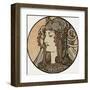 Isabelle-Alphonse Mucha-Framed Art Print