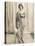 Isadora Duncan American Dancer in a Long Robe-null-Stretched Canvas