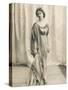 Isadora Duncan American Dancer in a Long Robe-null-Stretched Canvas