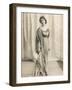 Isadora Duncan American Dancer in a Long Robe-null-Framed Photographic Print