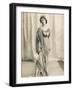 Isadora Duncan American Dancer in a Long Robe-null-Framed Photographic Print