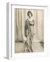 Isadora Duncan American Dancer in a Long Robe-null-Framed Photographic Print