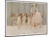 Isadora Duncan American Dancer Seen Here with Some of Her Pupils-A.f. Gorguet-Mounted Photographic Print