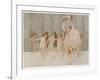 Isadora Duncan American Dancer Seen Here with Some of Her Pupils-A.f. Gorguet-Framed Photographic Print