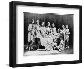 Isadora Duncan and Her Pupils from the Grunewald School, 1908-Paul Berger-Framed Giclee Print