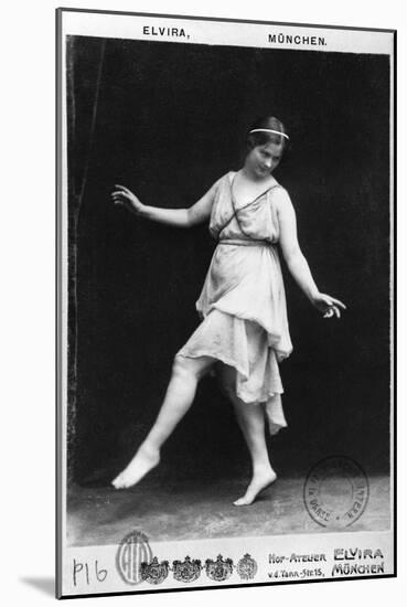 Isadora Duncan circa 1903-04-Elvira Studio-Mounted Giclee Print