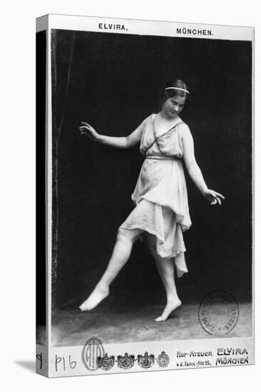 Isadora Duncan circa 1903-04-Elvira Studio-Stretched Canvas