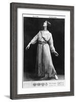 Isadora Duncan circa 1903-04-Elvira Studio-Framed Giclee Print