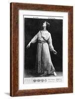 Isadora Duncan circa 1903-04-Elvira Studio-Framed Giclee Print