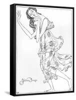 Isadora Duncan, Klods-Valdemar Andersen-Framed Stretched Canvas