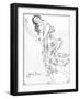 Isadora Duncan, Klods-Valdemar Andersen-Framed Art Print