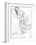 Isadora Duncan, Klods-Valdemar Andersen-Framed Art Print