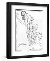 Isadora Duncan, Klods-Valdemar Andersen-Framed Art Print