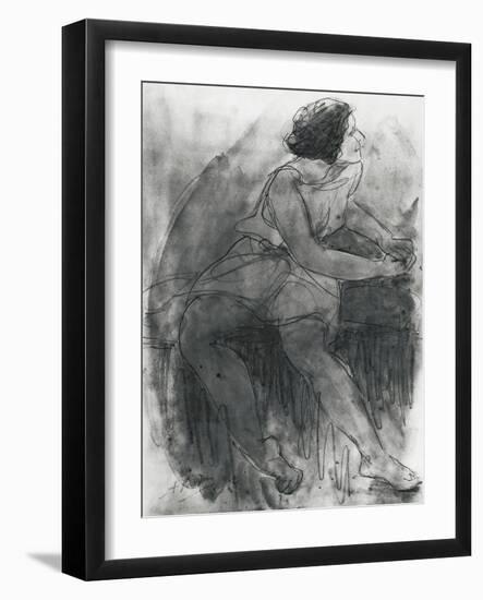 Isadora Duncan-Auguste Rodin-Framed Giclee Print