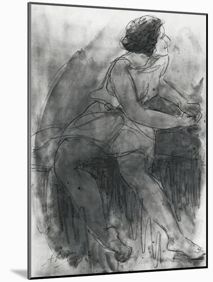 Isadora Duncan-Auguste Rodin-Mounted Giclee Print
