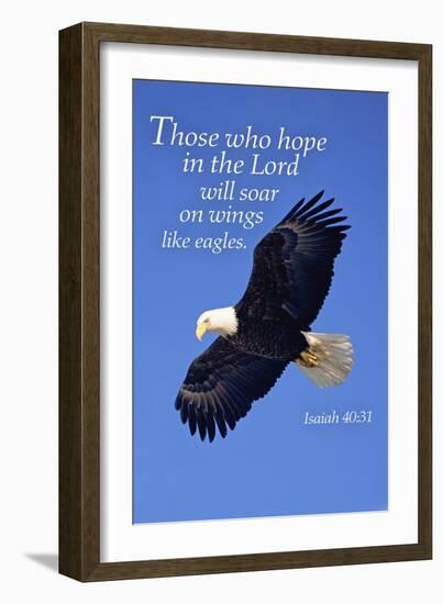 Isaiah 40:31 - Inspirational-Lantern Press-Framed Art Print