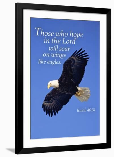 Isaiah 40:31 - Inspirational-Lantern Press-Framed Art Print