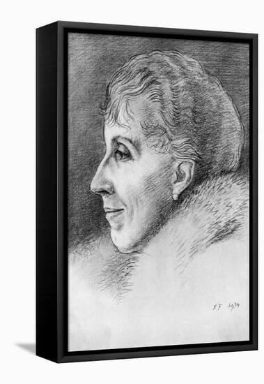 Isak Dinesen-Christopher Fremantle-Framed Stretched Canvas