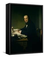 Isambard Kingdom Brunel (1806-59)-John Callcott Horsley-Framed Stretched Canvas