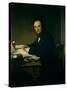 Isambard Kingdom Brunel (1806-59)-John Callcott Horsley-Stretched Canvas