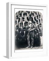 Isambard Kingdom Brunel, British engineer, 1857-Robert Howlett-Framed Photographic Print