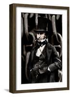 Isambard Kingdom Brunel, British Engineer, 1857-Robert Howlett-Framed Giclee Print