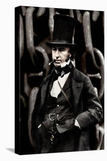 Isambard Kingdom Brunel, British Engineer, 1857-Robert Howlett-Stretched Canvas