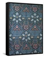 Isaphan Furnishing Fabric, Woven Wool, England, Late 19th Century-William Morris-Framed Stretched Canvas