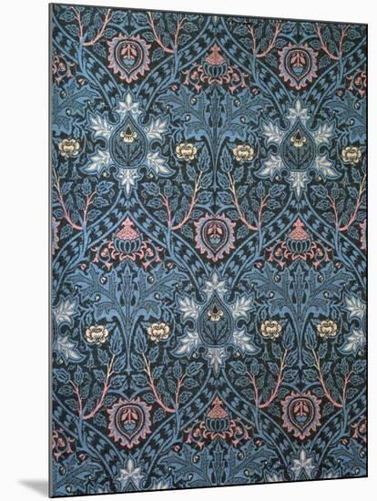 Isaphan Furnishing Fabric, Woven Wool, England, Late 19th Century-William Morris-Mounted Giclee Print