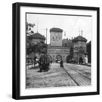Isartor (Isar Gat), Munich, Germany, C1900s-Wurthle & Sons-Framed Photographic Print