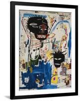 ISBN-Jean-Michel Basquiat-Framed Premium Giclee Print