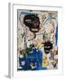 ISBN-Jean-Michel Basquiat-Framed Premium Giclee Print