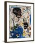 ISBN-Jean-Michel Basquiat-Framed Premium Giclee Print