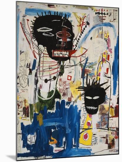 ISBN-Jean-Michel Basquiat-Mounted Premium Giclee Print