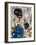 ISBN-Jean-Michel Basquiat-Framed Premium Giclee Print