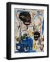 ISBN-Jean-Michel Basquiat-Framed Premium Giclee Print