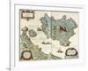 Ischia, 1642-Willem And Joan Blaeu-Framed Giclee Print