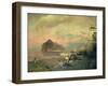 Ischia, 1884-Oswald Achenbach-Framed Giclee Print