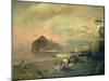 Ischia, 1884-Oswald Achenbach-Mounted Giclee Print