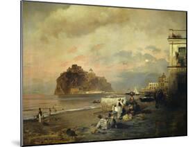 Ischia-Oswald Achenbach-Mounted Giclee Print