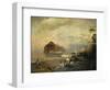 Ischia-Oswald Achenbach-Framed Giclee Print