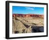 Ischigualasto Provincial Park, UNESCO World Heritage Site, San Juan Province, Argentina, South Amer-Karol Kozlowski-Framed Photographic Print