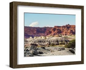 Ischigualasto Provincial Park, UNESCO World Heritage Site, San Juan Province, Argentina, South Amer-Karol Kozlowski-Framed Photographic Print