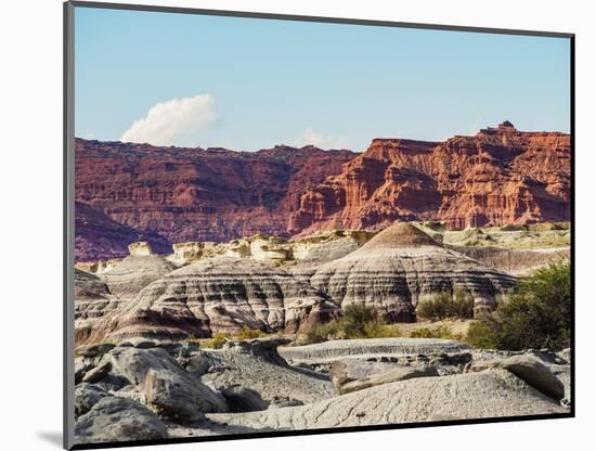 Ischigualasto Provincial Park, UNESCO World Heritage Site, San Juan Province, Argentina, South Amer-Karol Kozlowski-Mounted Photographic Print