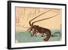 Ise Ebi to Shiba Ebi-Utagawa Hiroshige-Framed Giclee Print