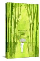 ise shrine; Torii is the entrance to the shrine, 2016-Hiroyuki Izutsu-Stretched Canvas